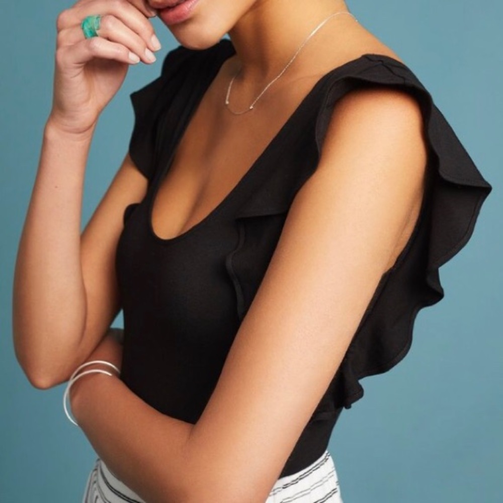 Brand new women’s black bodysuit